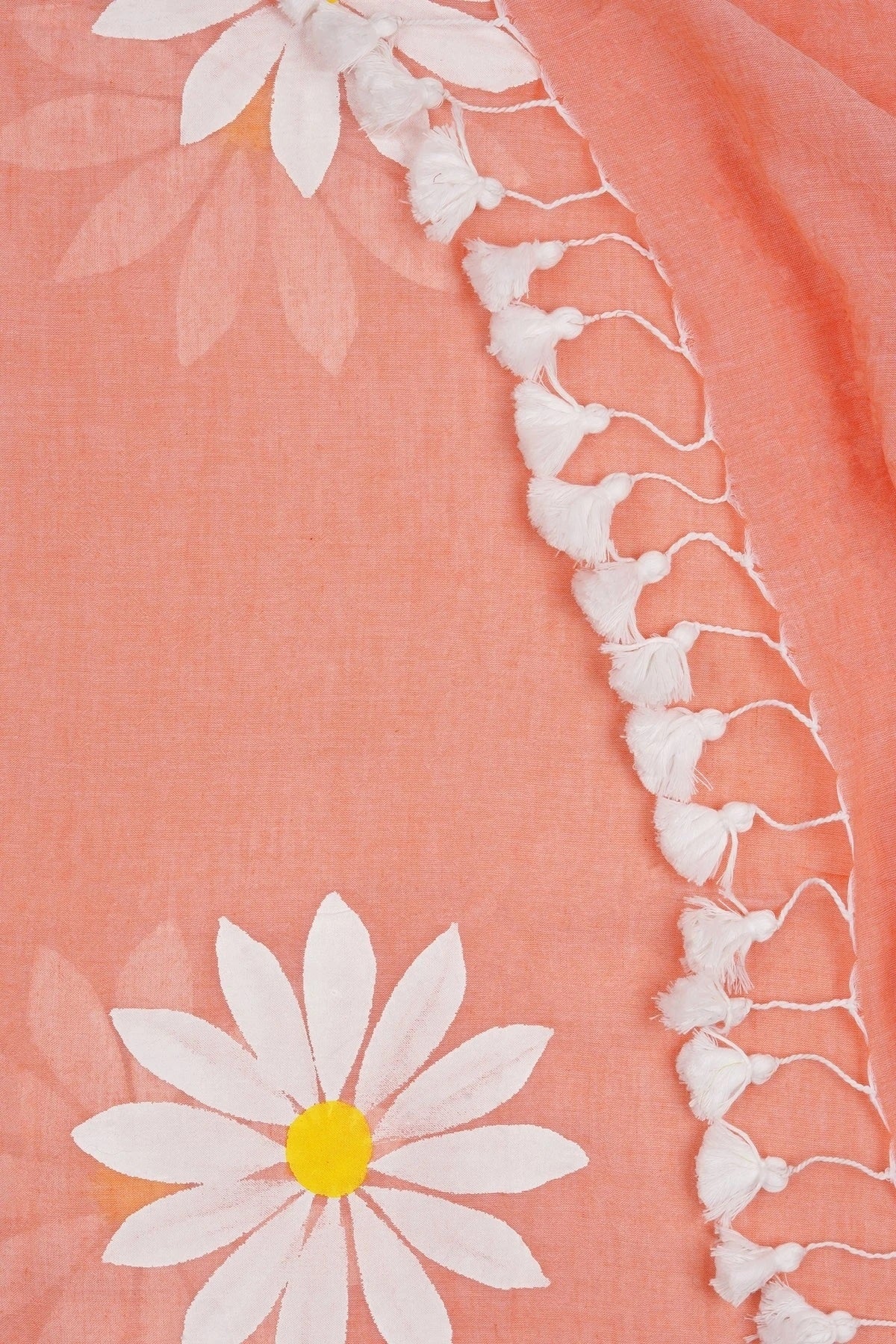 Floral Print Handloom Pure Cotton Saree