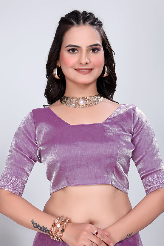 Jimmy Chu Embroidered sequins Saree