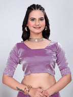 Jimmy Chu Embroidered sequins Saree