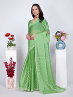 Jimmy Chu Embroidered sequins Saree
