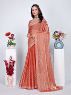 Jimmy Chu Embroidered sequins Saree