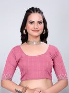 Jimmy Chu Embroidered sequins Saree