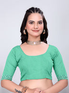 Jimmy Chu Embroidered sequins Saree