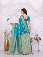 Ready-to-Wear Banarasi Pure Silk Saree