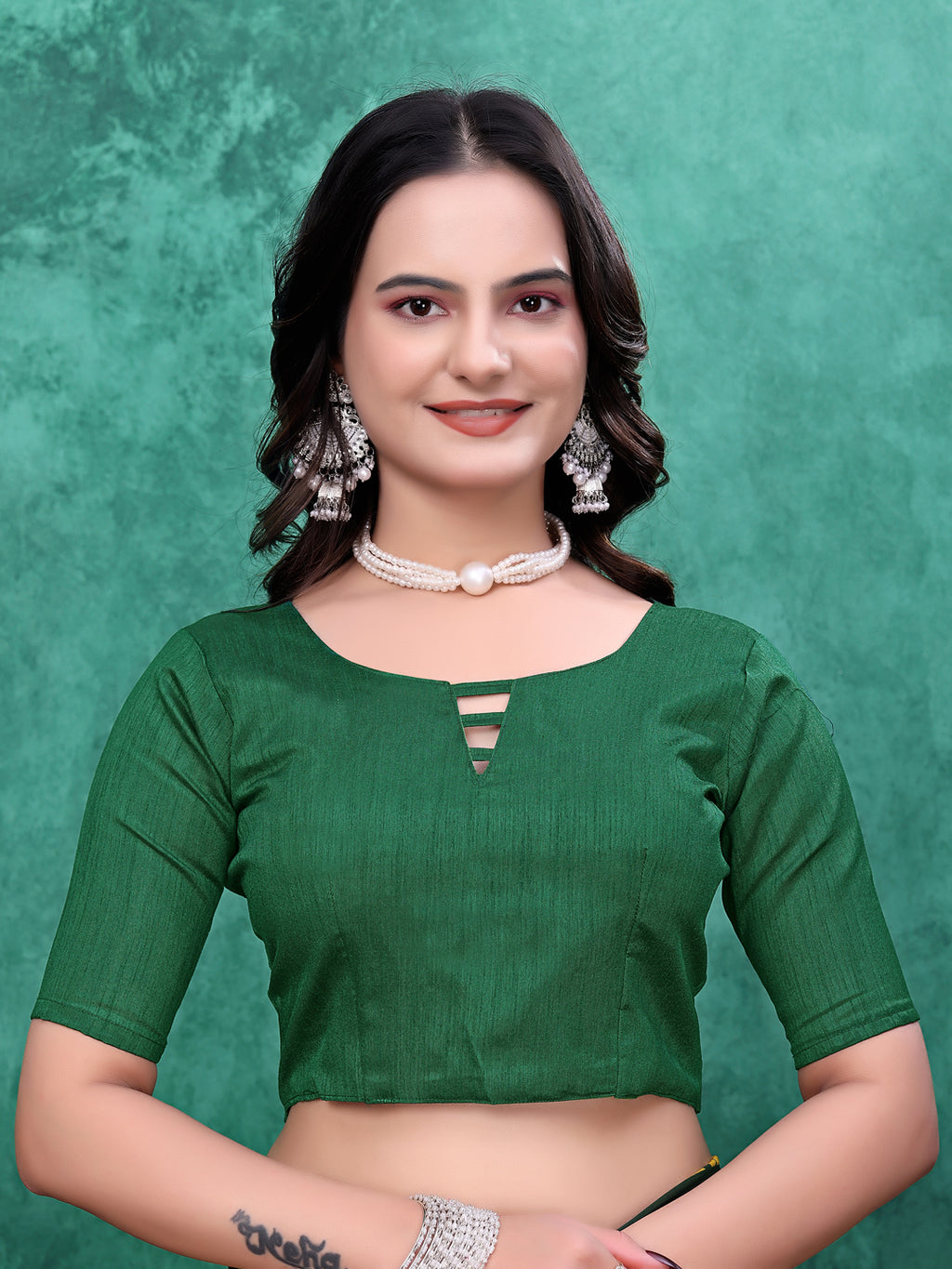 Ready-to-Wear Simmer Silk Floral Printed Saree