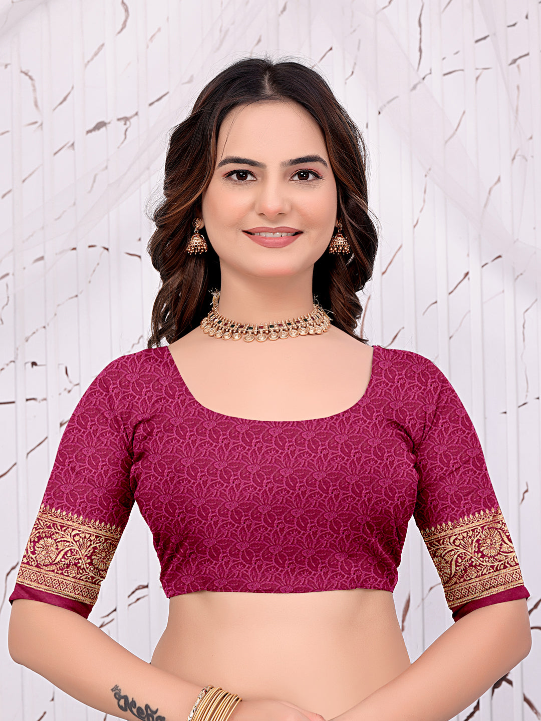 Ready-to-Wear Banarasi Pure Silk Saree
