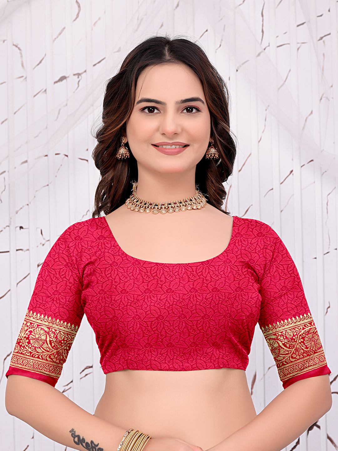 Ready-to-Wear Banarasi Pure Silk Saree