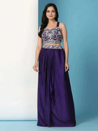 Trendy Party Wear Koti and Shrara