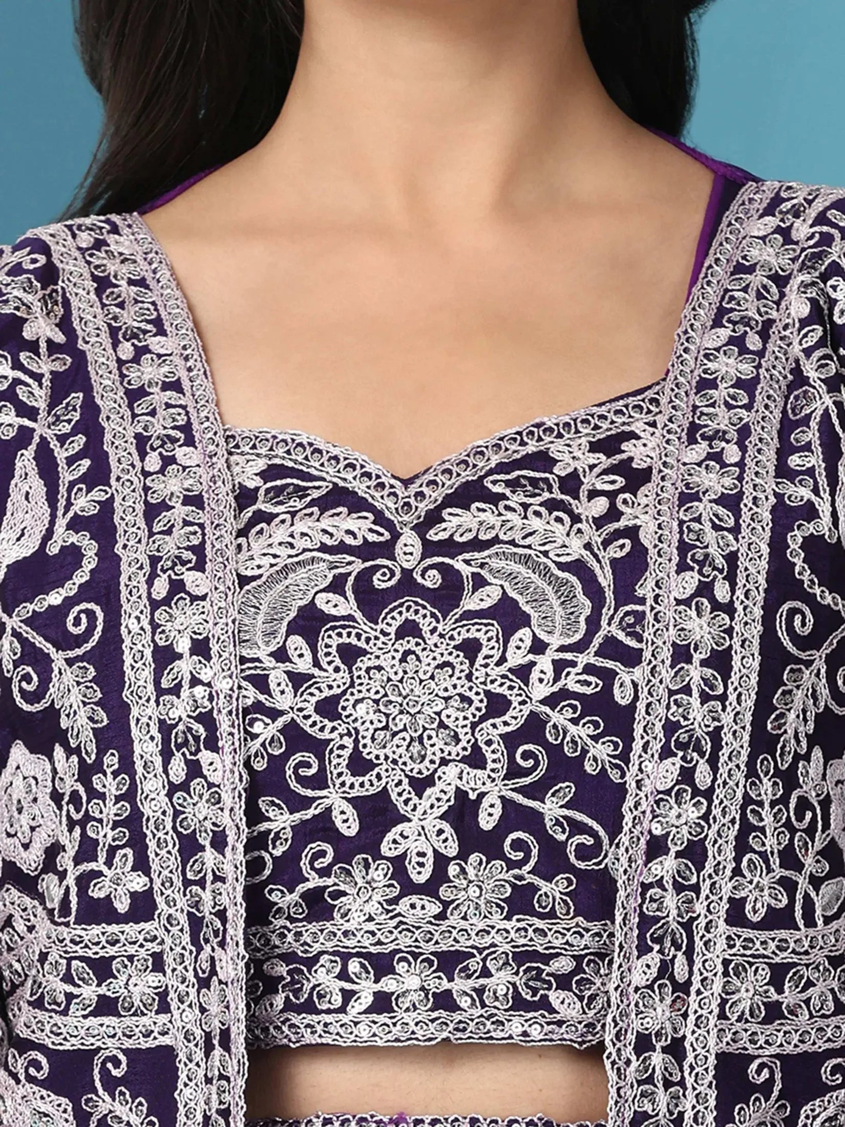 Trendy Party Wear Koti and Sarara