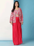 Trendy Party Wear Koti and Shrara