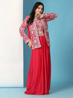 Trendy Party Wear Koti and Shrara
