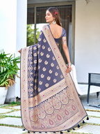 Ready to Wear Pathni Woven Pure Silk Saree