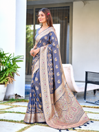 Ready to Wear Pathni Woven Pure Silk Saree