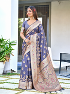 Ready to Wear Pathni Woven Pure Silk Saree