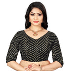 Georgette Padded Blouse with Full Embroidery Work