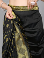 Ready to Wear Woven Banarasi Jacquard Pure Silk Saree