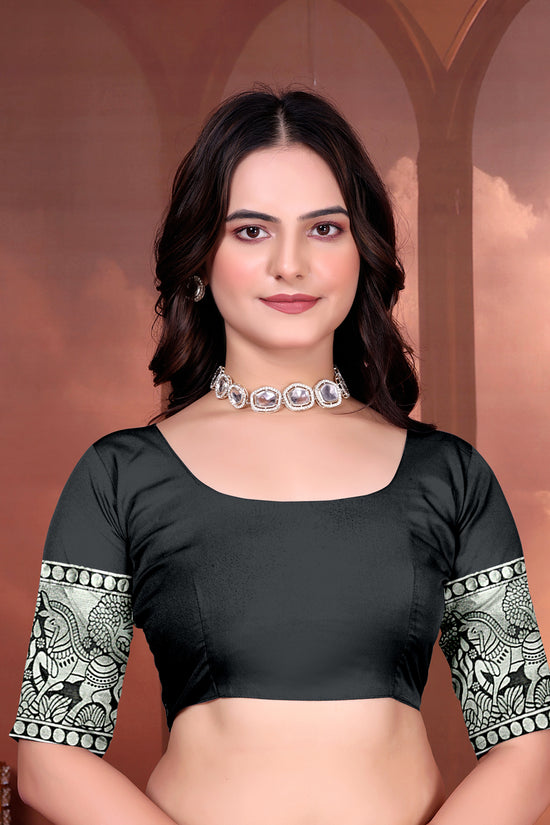 Ready to Wear Jacquard Pure Silk Saree