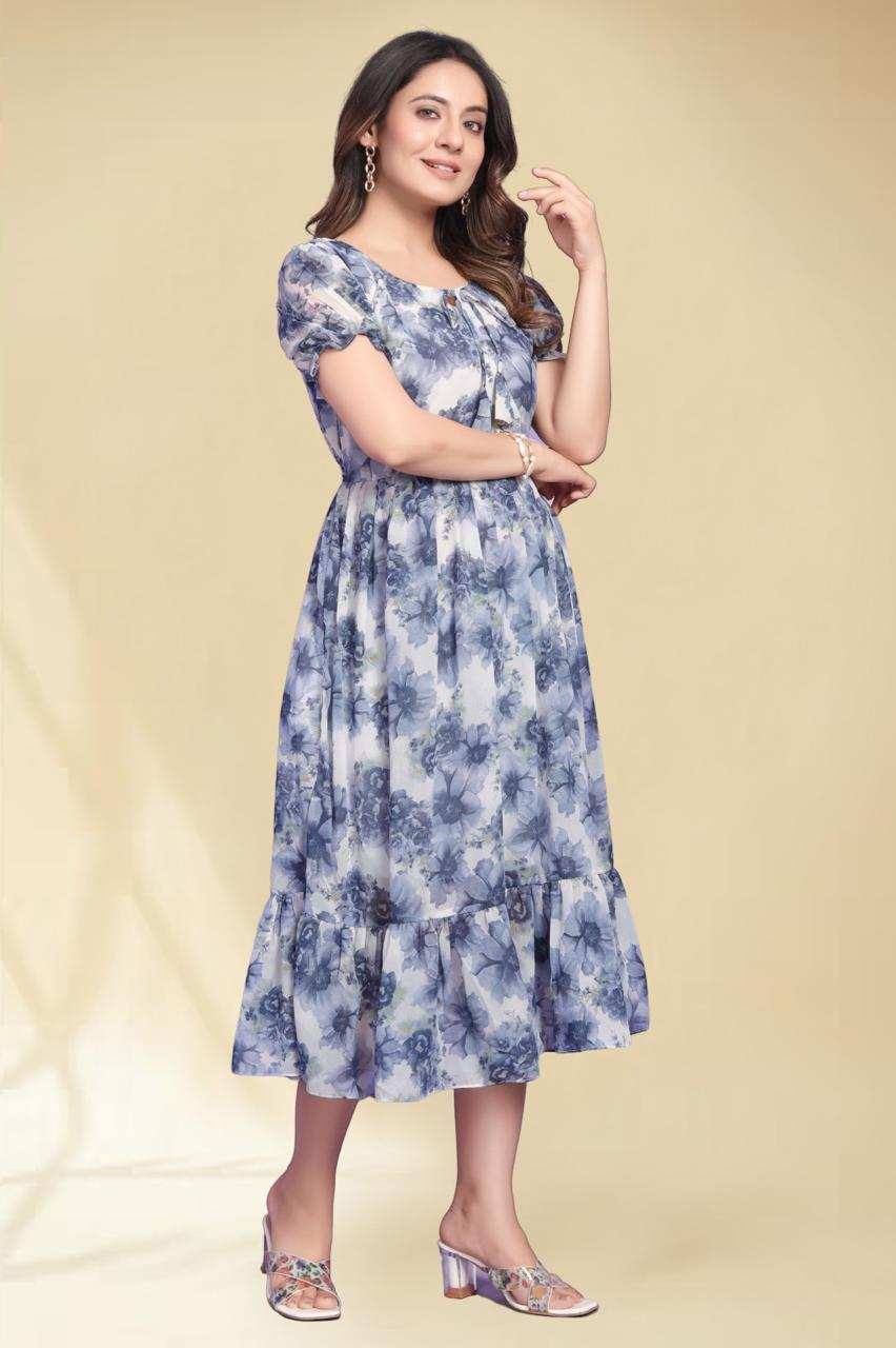 Classic Fit and Flare Dress for Women