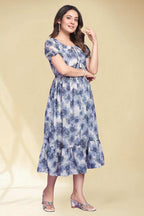 Classic Fit and Flare Dress for Women