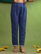 Georgette Embroidery With Sequence A line Kurta Set