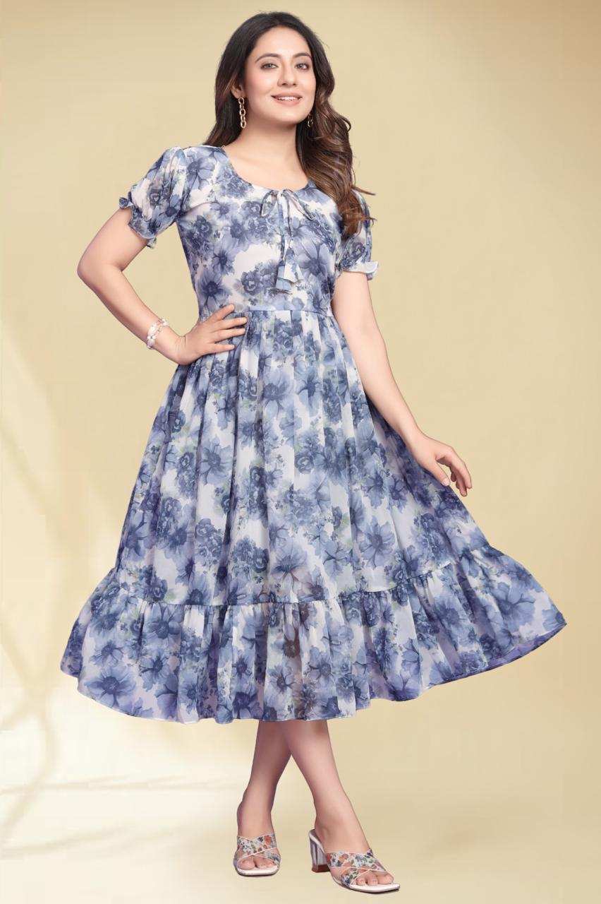 Classic Fit and Flare Dress for Women