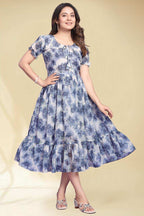 Classic Fit and Flare Dress for Women