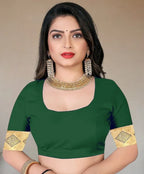 Pionex Woven Kanjivaram Jacquard Pure Silk Saree