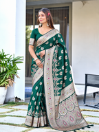 Ready to Wear Pathni Woven Pure Silk Saree