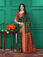 Ready to Wear Jacquard Pure Silk Saree