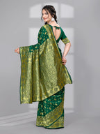 Ready to Wear Woven Banarasi Jacquard Pure Silk Saree