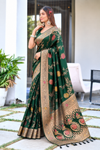 Ready to Wear Paithani Woven Pure Silk Saree