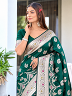 Ready to Wear Pathni Woven Pure Silk Saree
