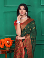 Ready to Wear Jacquard Pure Silk Saree