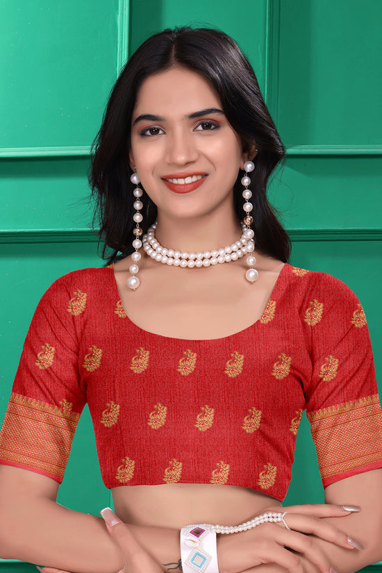 Ready to Wear Jacquard Pure Silk Saree