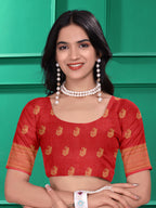 Ready to Wear Jacquard Pure Silk Saree