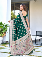 Ready to Wear Pathni Woven Pure Silk Saree