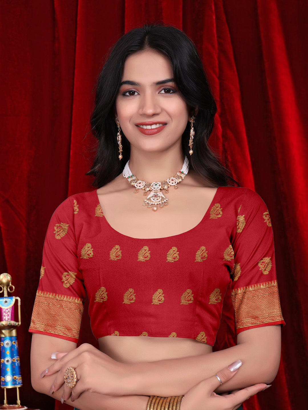 Ready to Wear Jacquard Pure Silk Saree