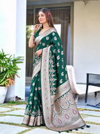 Ready to Wear Pathni Woven Pure Silk Saree