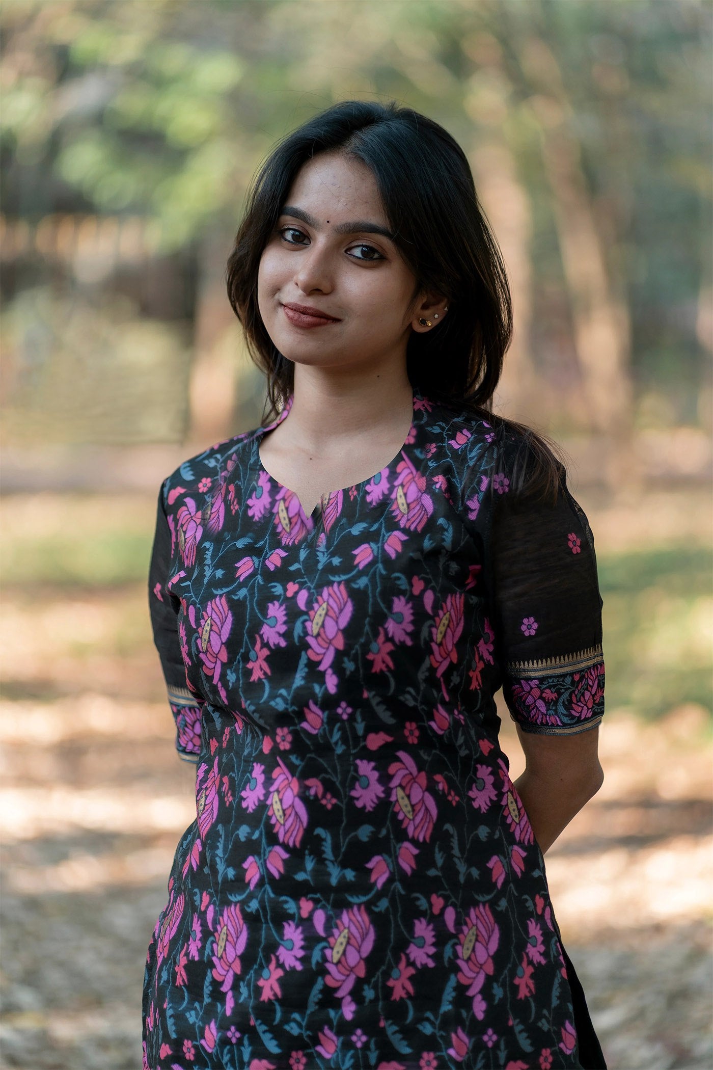 Traditional Jacquard Kurta with Pant and Dupatta Set