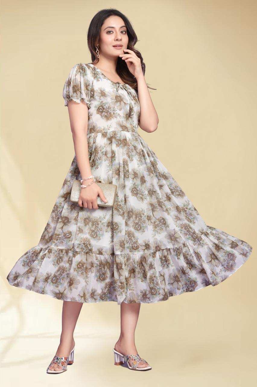 Classic Fit and Flare Dress for Women