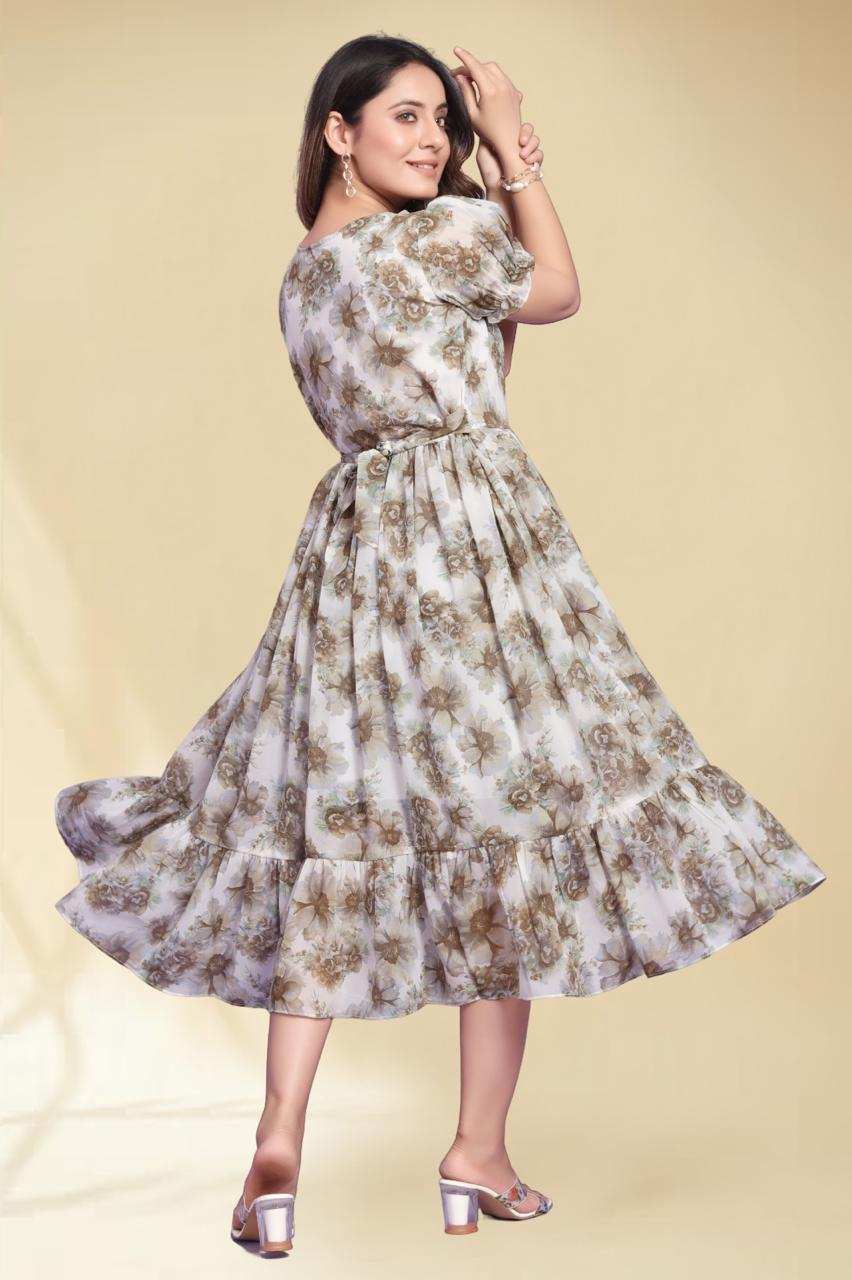 Classic Fit and Flare Dress for Women