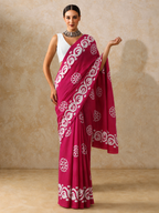 Jaipuri Hand Block Printed Soft Cotton Mulmul Saree