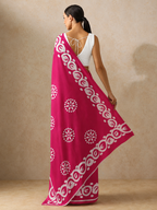 Jaipuri Hand Block Printed Soft Cotton Mulmul Saree