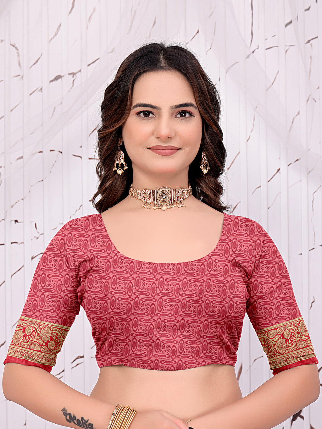 Ready-to-Wear Banarasi Pure Silk Saree