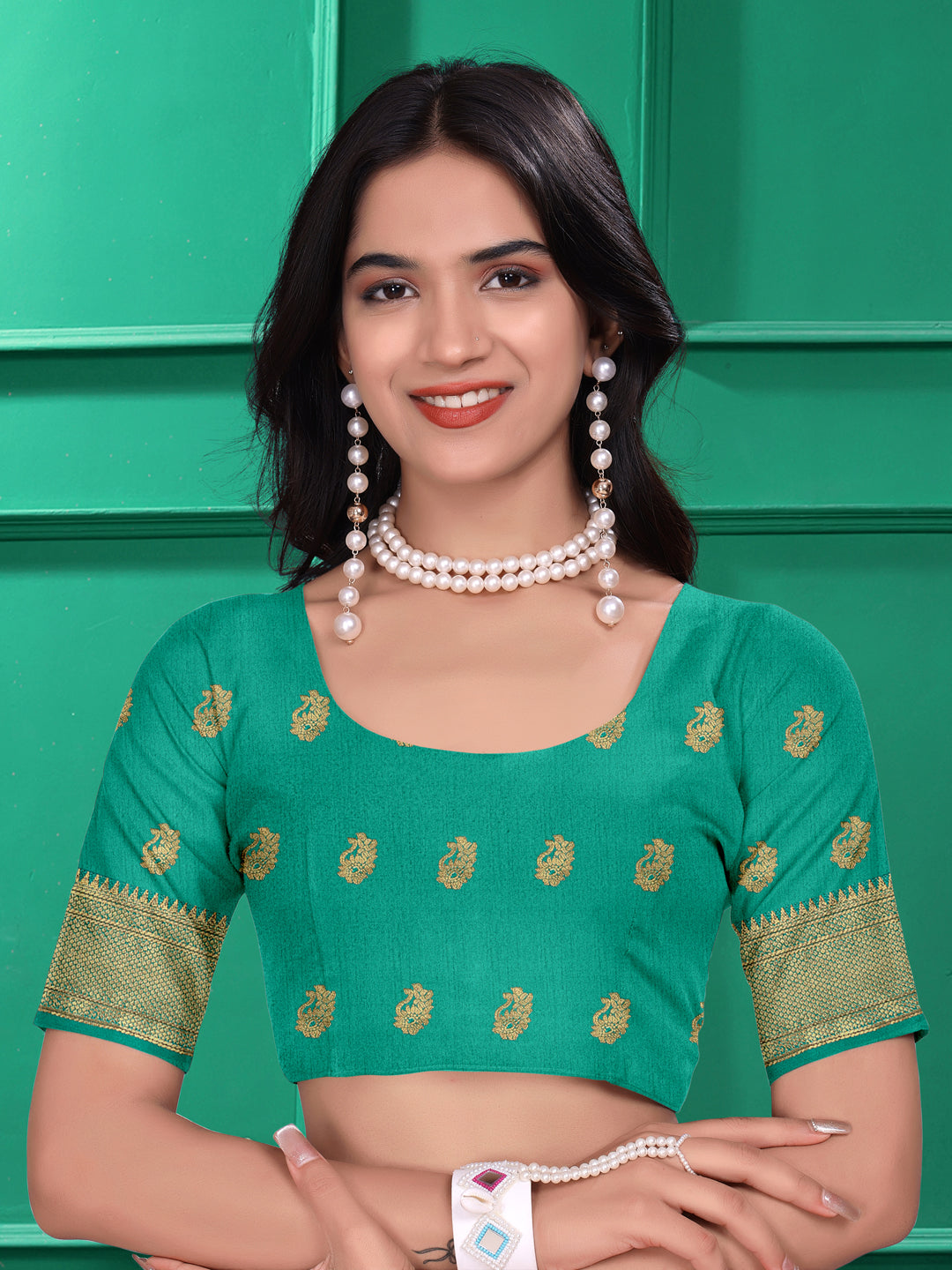Ready to Wear Jacquard Pure Silk Saree