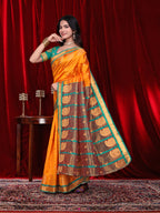 Ready to Wear Jacquard Pure Silk Saree