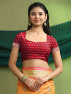 Woven Banarasi Patola Jacquard Pure Silk Saree