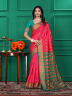 Ready to Wear Jacquard Pure Silk Saree