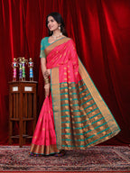 Ready to Wear Jacquard Pure Silk Saree