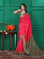 Ready to Wear Jacquard Pure Silk Saree